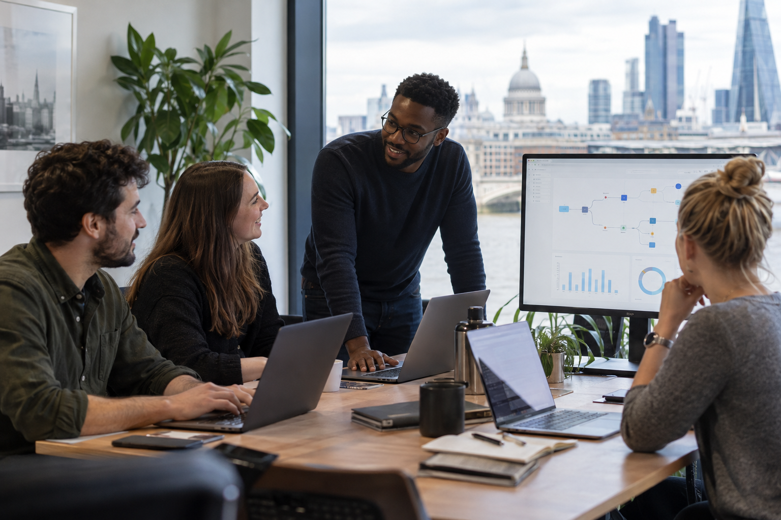 Auto-Blog featured image London WordPress agency using AI automation workflows